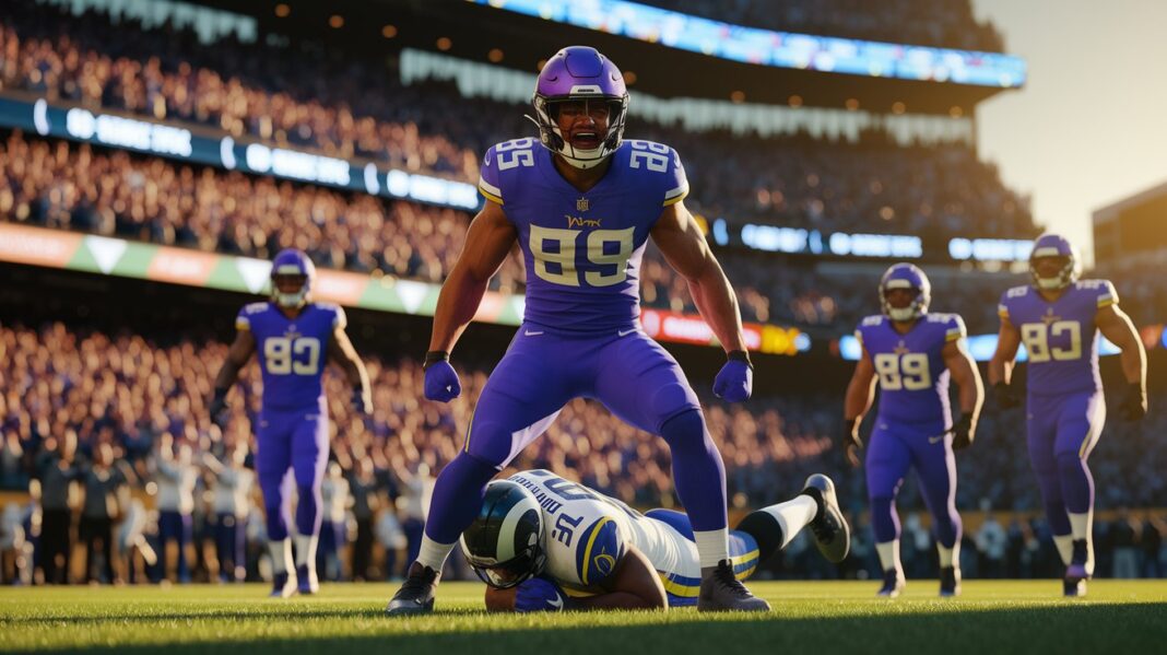 Minnesota Vikings vs Los Angeles Rams Match Player Stats